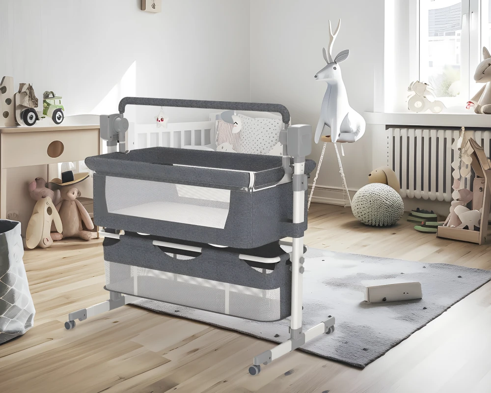 bassinet that rocks baby to sleep